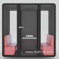 Live Streaming Recording Soundproof Work Booth Company Booth